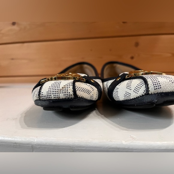 Michael Kors Navy and White Flats 7.5 - Picture 7 of 12